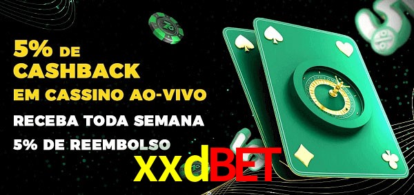 Promoções do cassino ao Vivo xxdbet